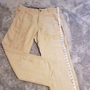 Men's relaxed fit linen pants